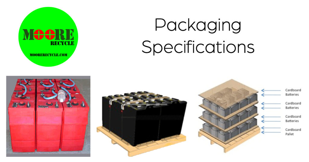 Packaging Specs, How much we pay you, Battery recycling